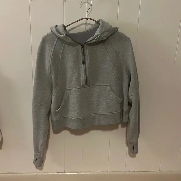Lululemon Grey Scuba Sweatshirt - Picture 3 of 5